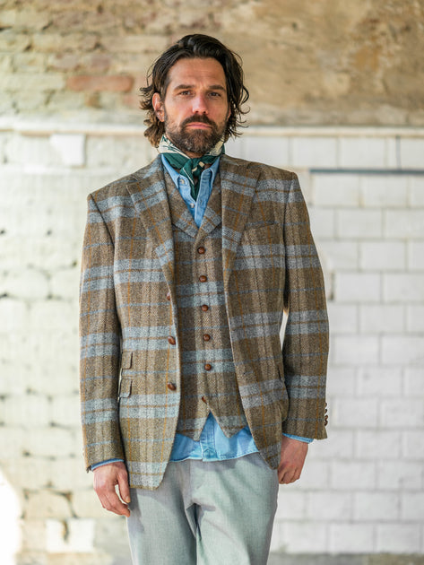 Tweed jacket 3-button Classic from John Hanly Tweed – John Crocket