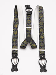 Suspenders, paisley black