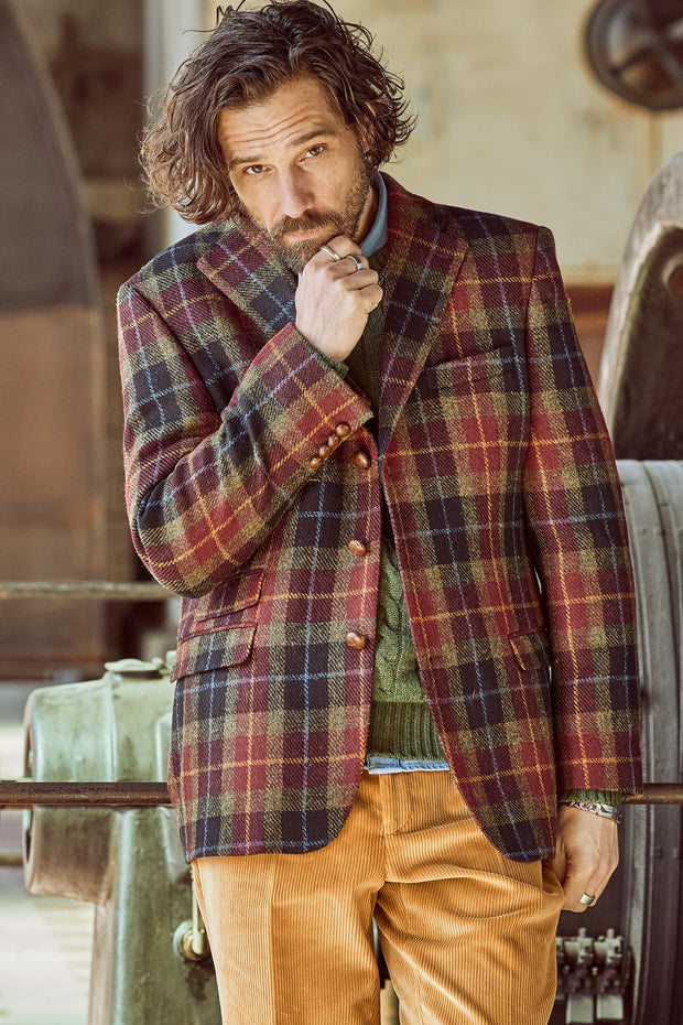 Tweed jacket in 3-button Classic from Harris Tweed