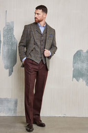 Classic tweed jacket in 3-button Harris tweed