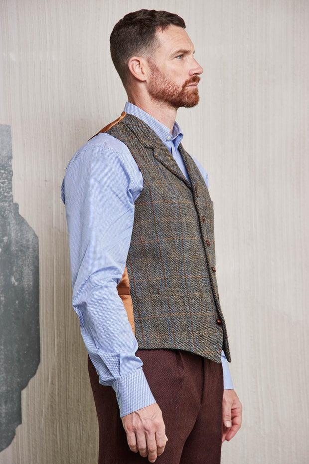 Tweed waistcoat from Harris Tweed