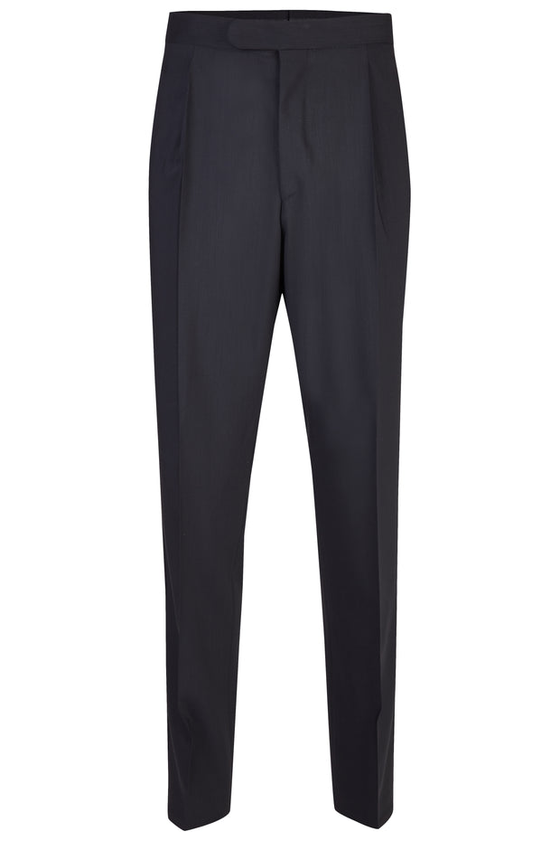 Classic tailcoat trousers in black by Wilvorst