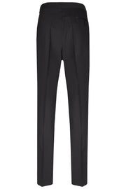 Slimline tailcoat trousers in black by Wilvorst