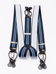 Cock carrier, navy stripes