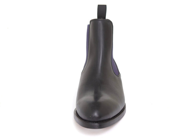 Chelsea Boots wih lilac insert